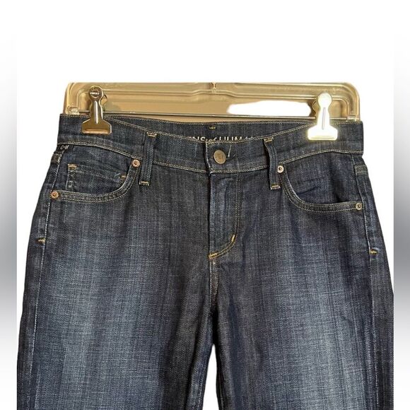 Citizens of humanity dark wash straight leg jeans - Picture 2 of 14